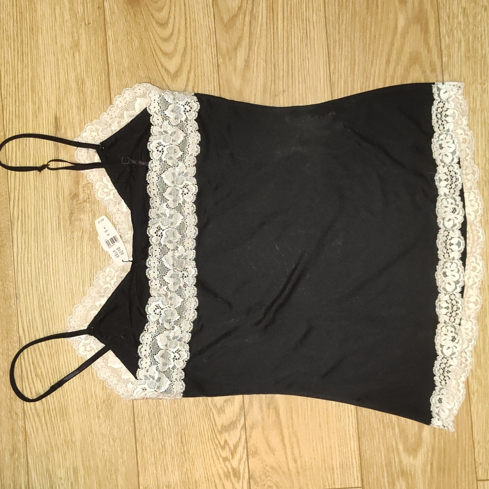 Y2K Victoria's Secret NWT Lace Trim Cami Tank, sz. S - Picture 6 of 12